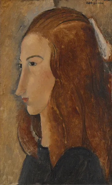 Portrait of a Young Woman, 1918 – nr 2 av Amedeo Modigliani