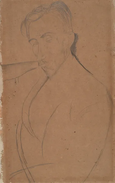 Portrait of Donato Frisia av Amedeo Modigliani