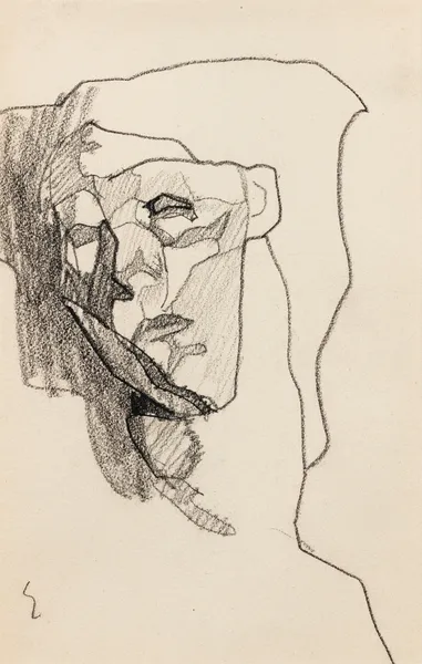 Tête de femme av Amedeo Modigliani