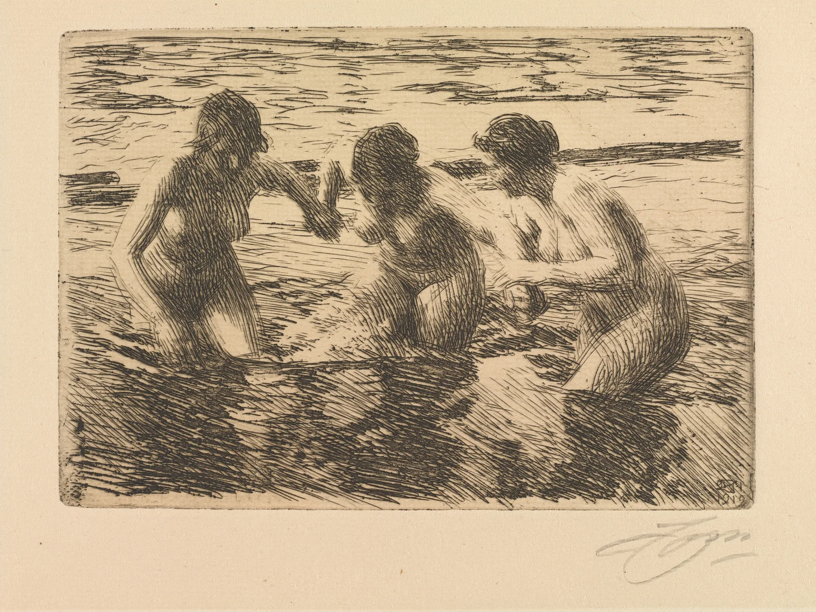 Against the Current av Anders Zorn