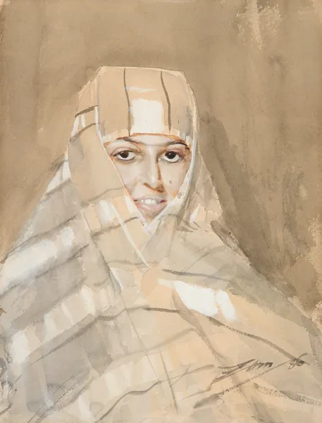 Beduinflicka av Anders Zorn
