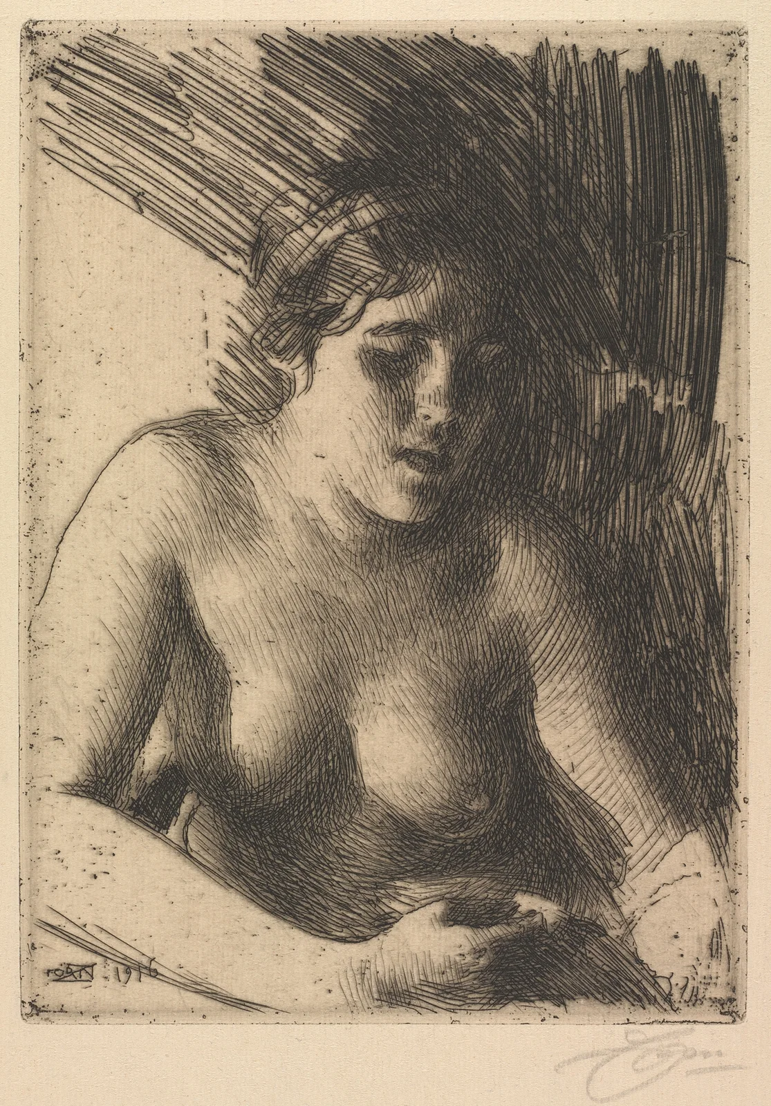 Bust av Anders Zorn