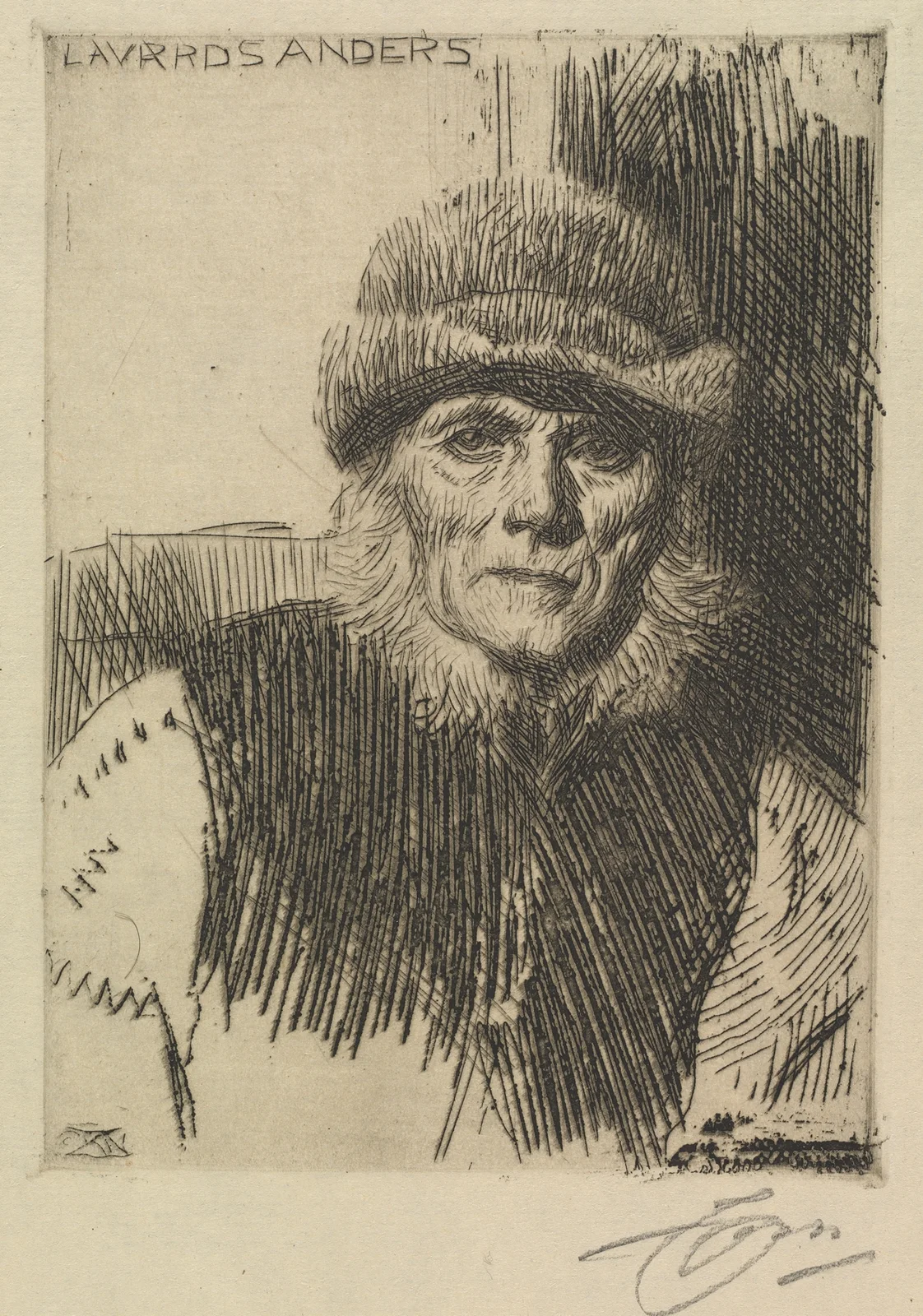 Dalecarlian Peasant av Anders Zorn