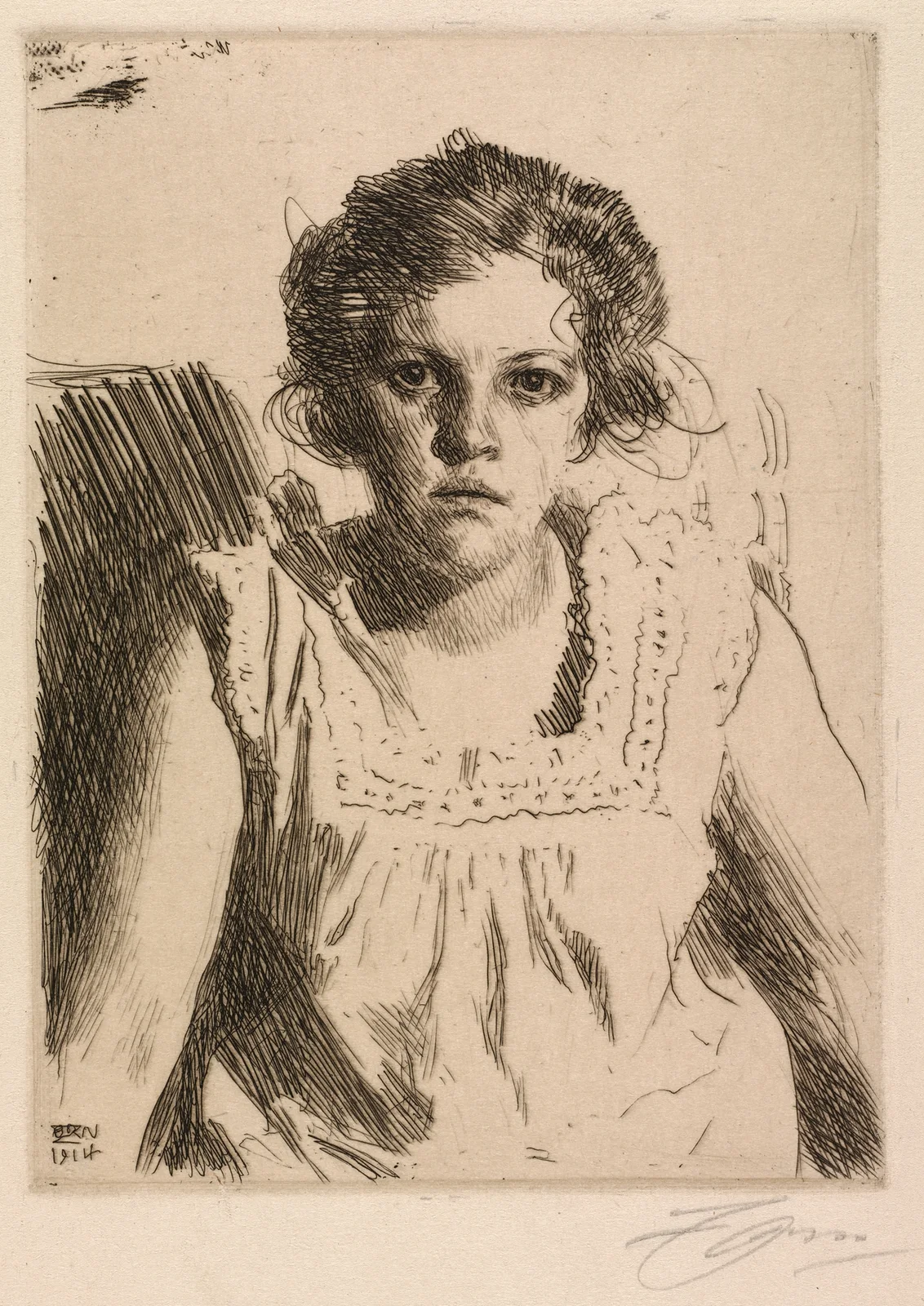 Frida av Anders Zorn