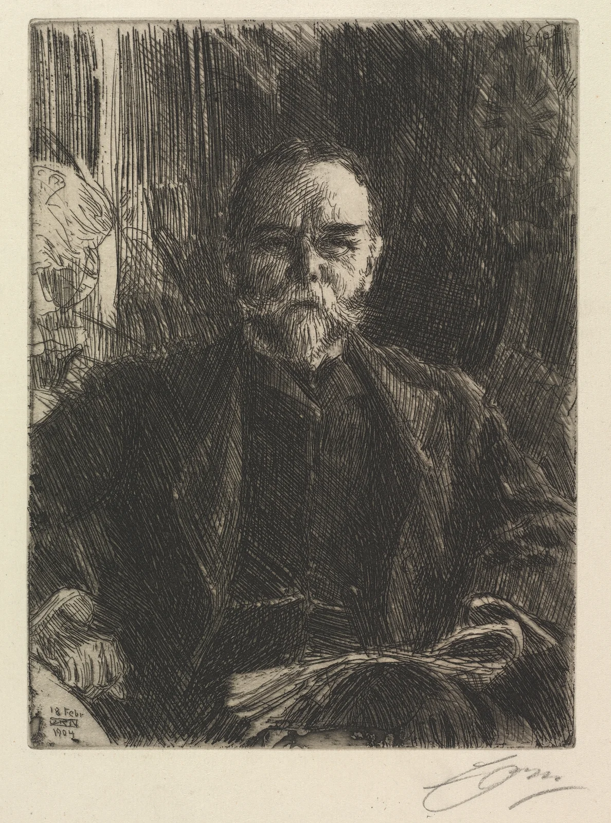 John Hay av Anders Zorn