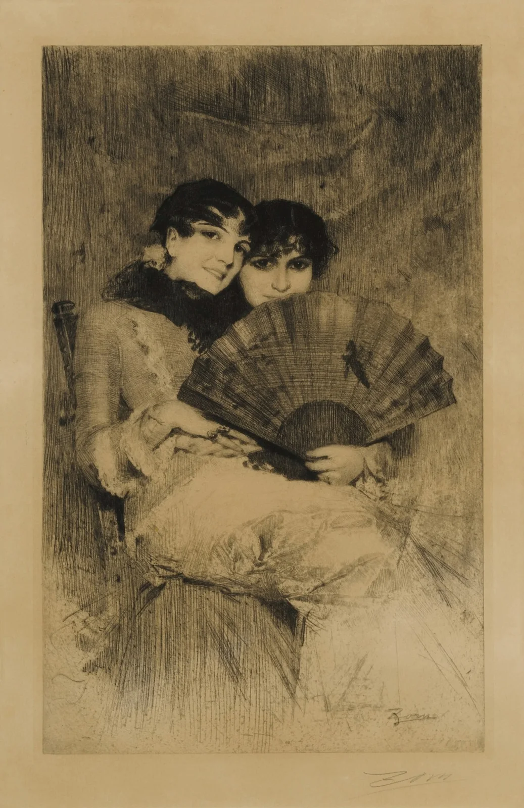 Kusinerna (The Cousins) av Anders Zorn