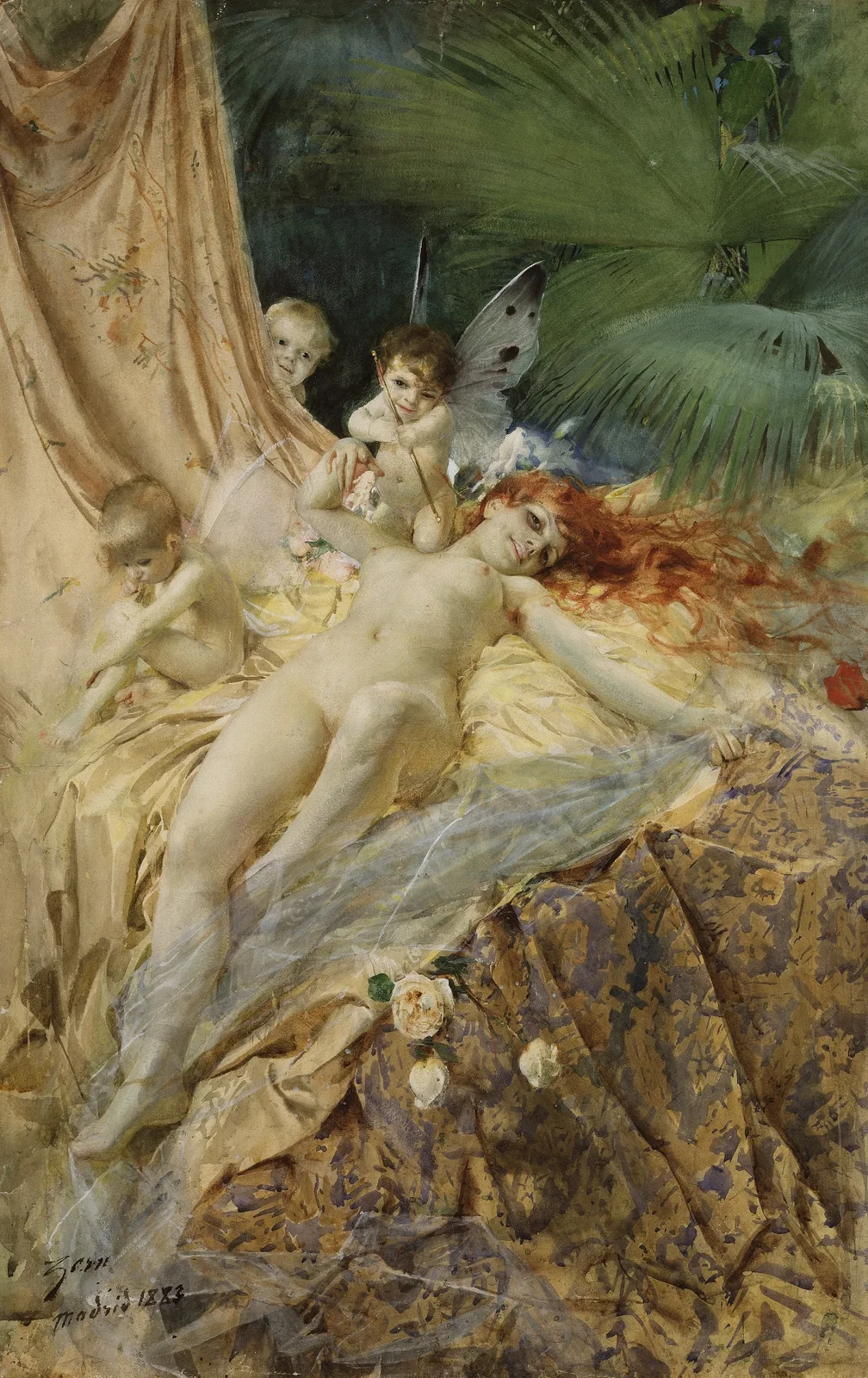 Kärleksnymf av Anders Zorn