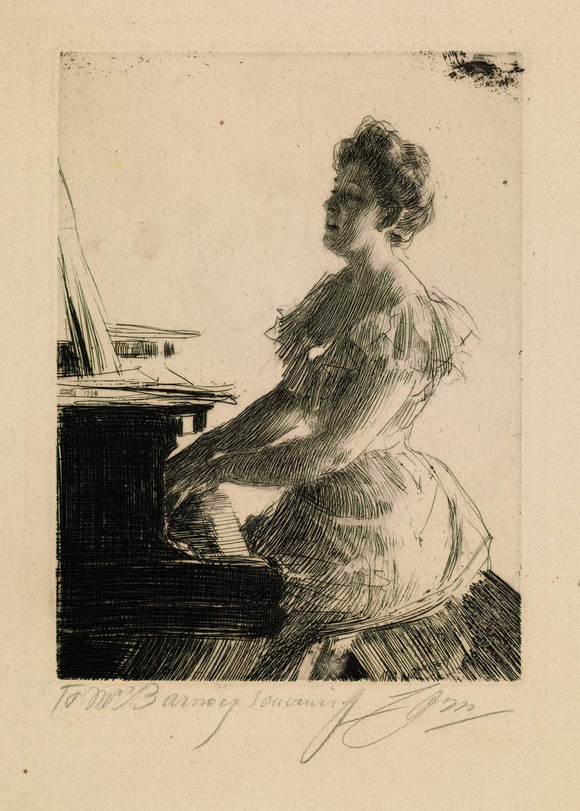 Mary Hardin av Anders Zorn
