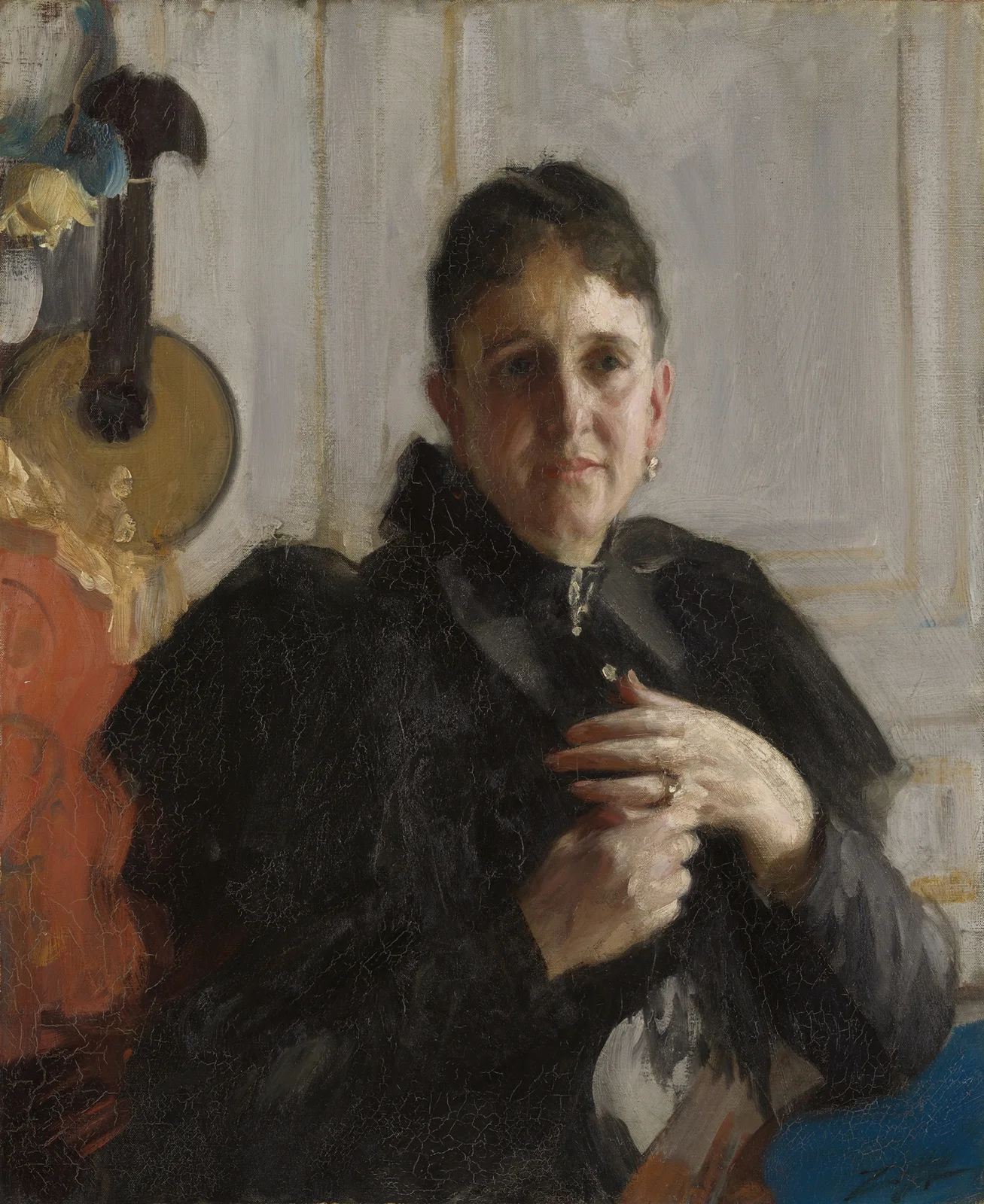 Mrs. John Crosby Brown (Mary Elizabeth Adams, 1842–1918) av Anders Zorn