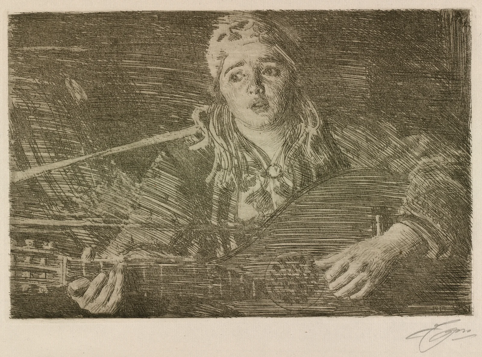 Ols Maria av Anders Zorn