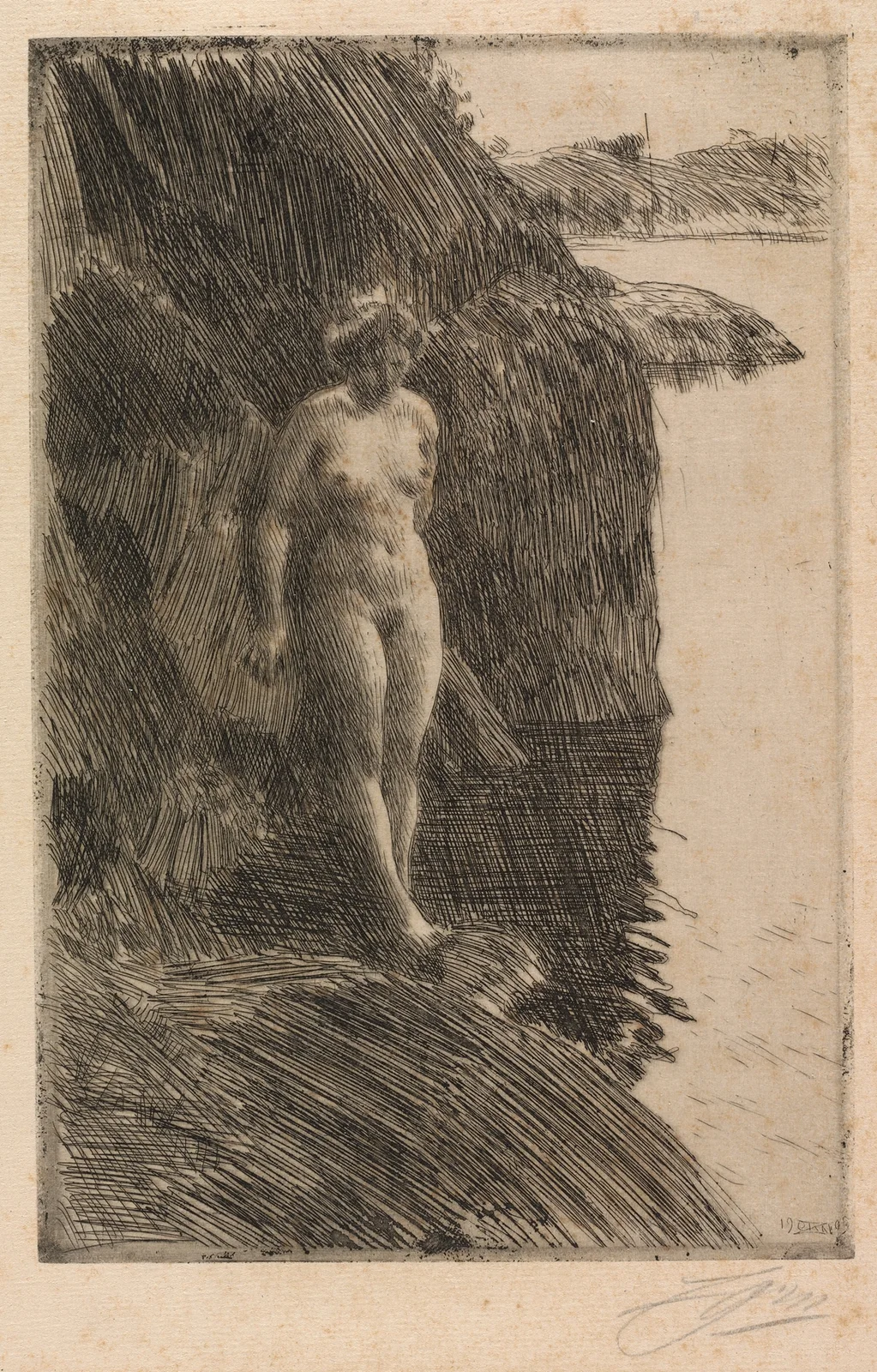 Precipice av Anders Zorn
