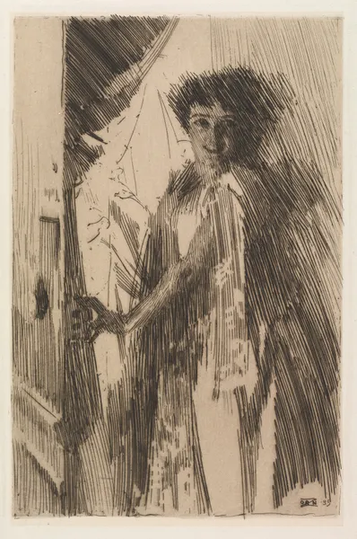 Rosita Mauri, 1889 av Anders Zorn