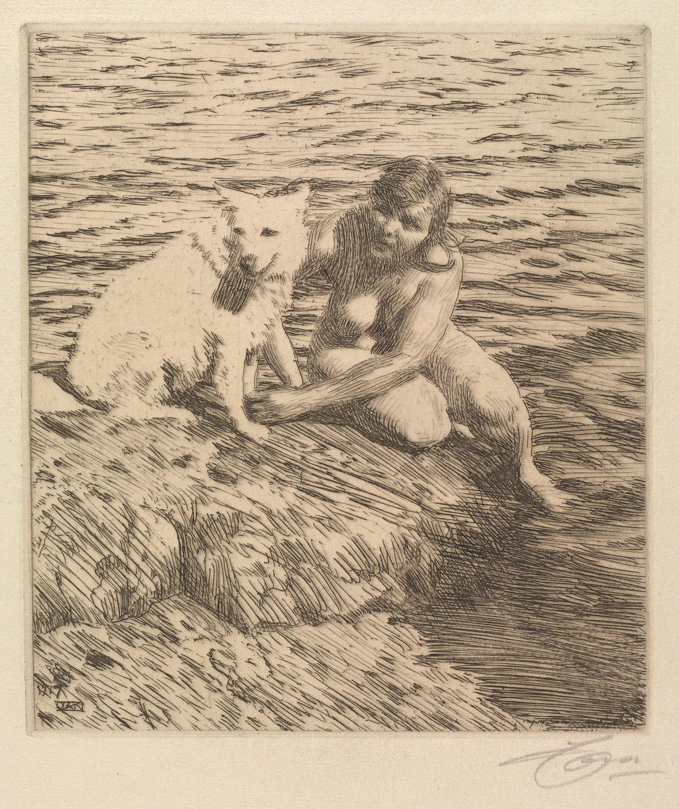 Sappo av Anders Zorn