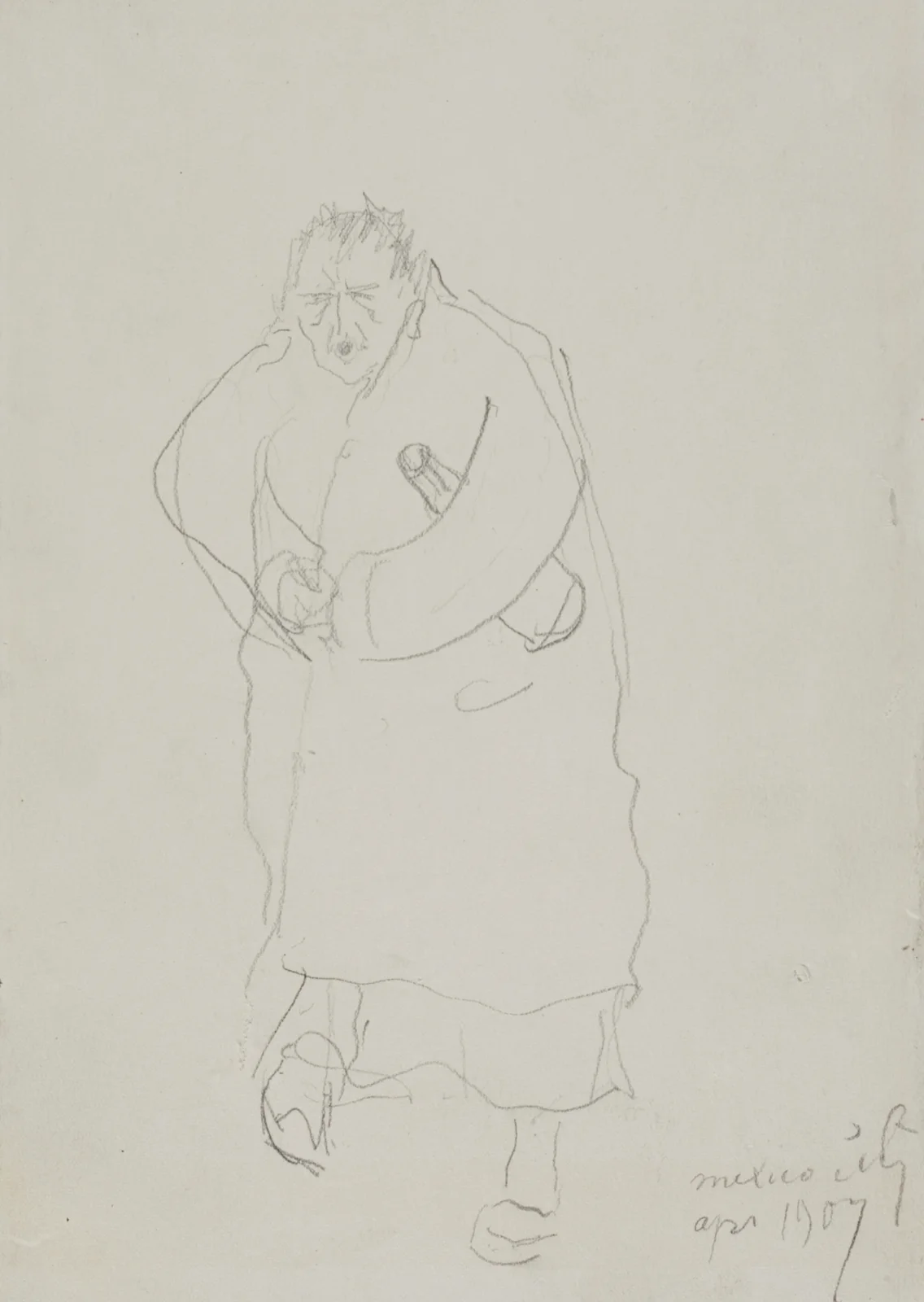 Självporträtt, 1907 av Anders Zorn