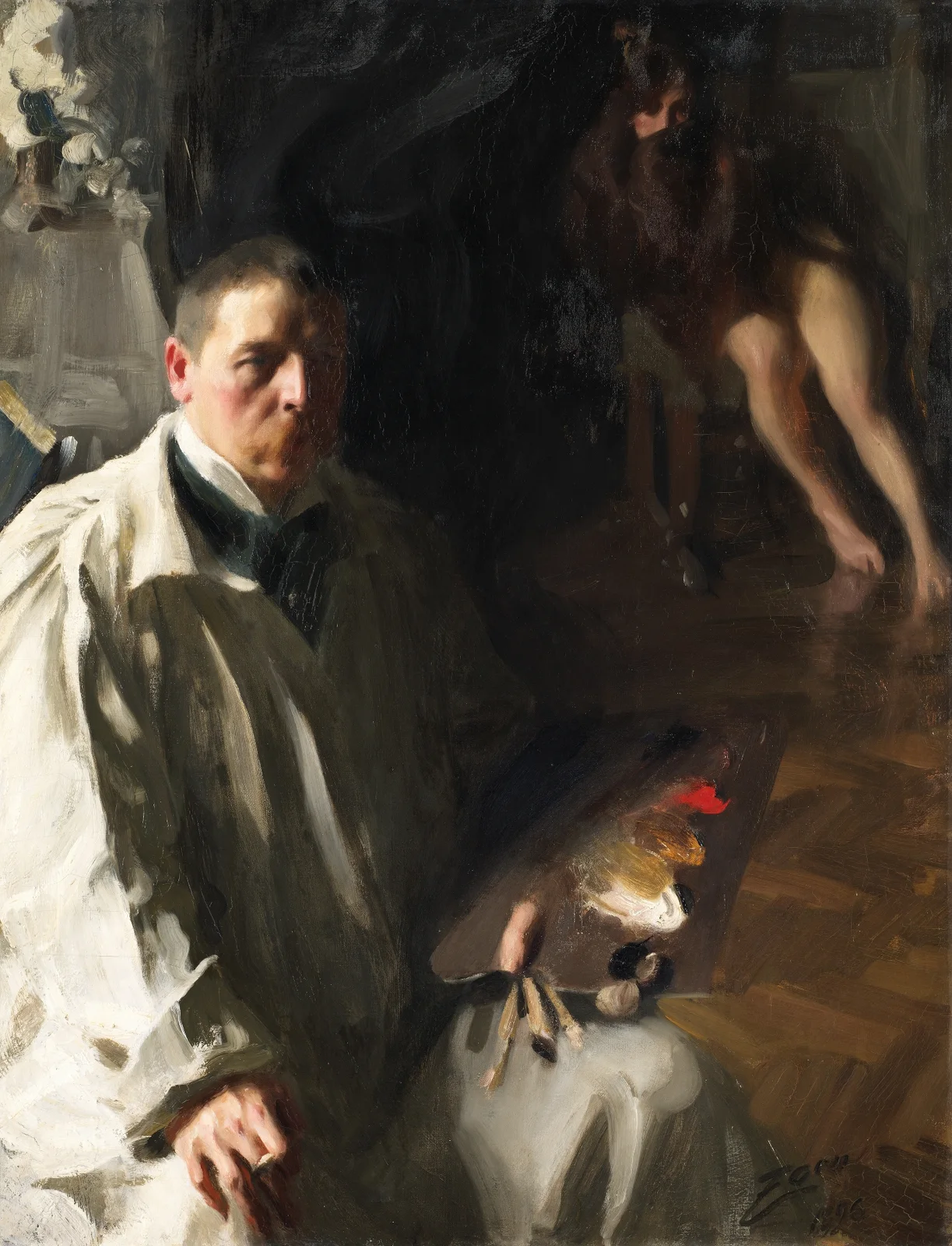 Self-portrait av Anders Zorn