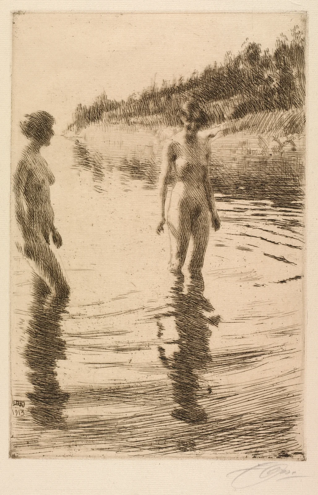 Shallow av Anders Zorn