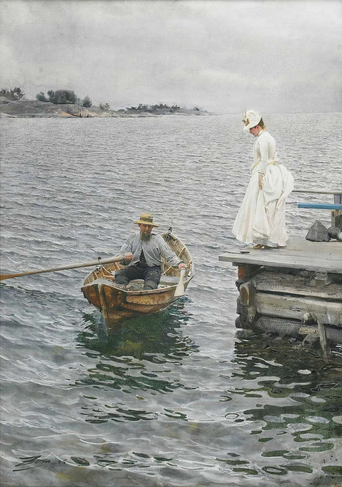 Sommarnöje av Anders Zorn