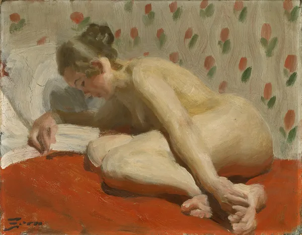 Study of a Nude av Anders Zorn