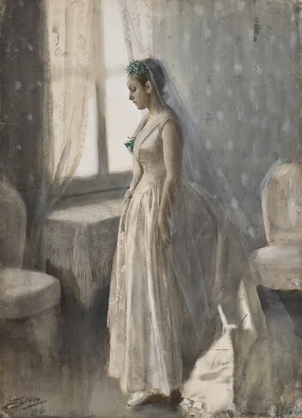 The Bride av Anders Zorn