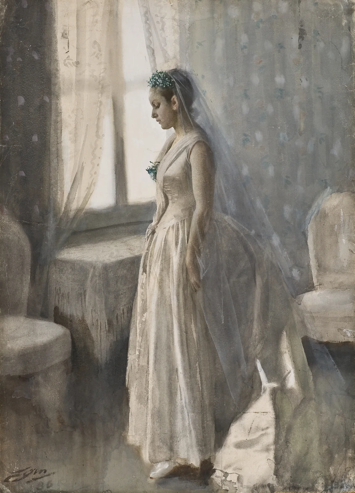 Bruden av Anders Zorn