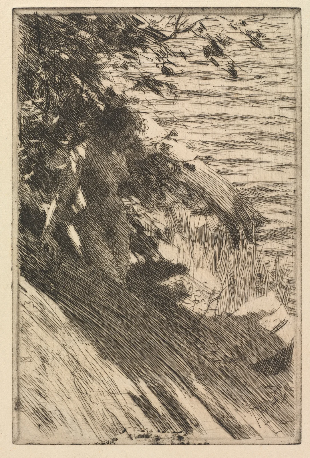 The Great Bather av Anders Zorn