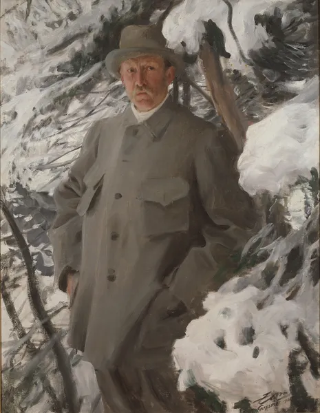 The Painter Bruno Liljefors av Anders Zorn