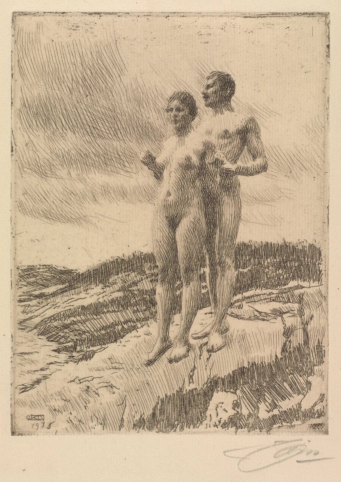 The Two av Anders Zorn