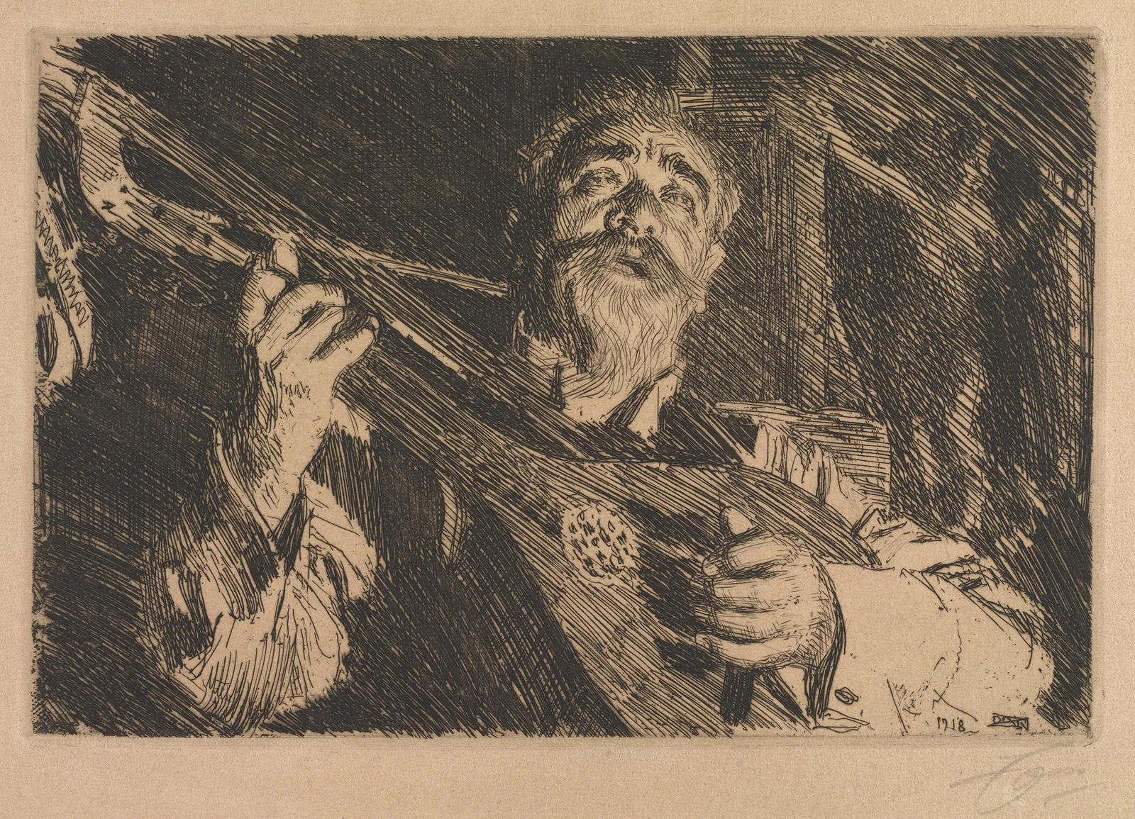 Vicke av Anders Zorn
