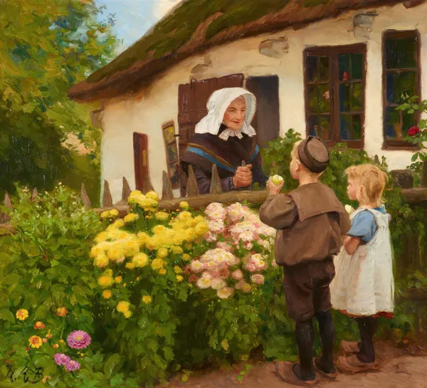 Nachbarn av Hans Andersen Brendekilde