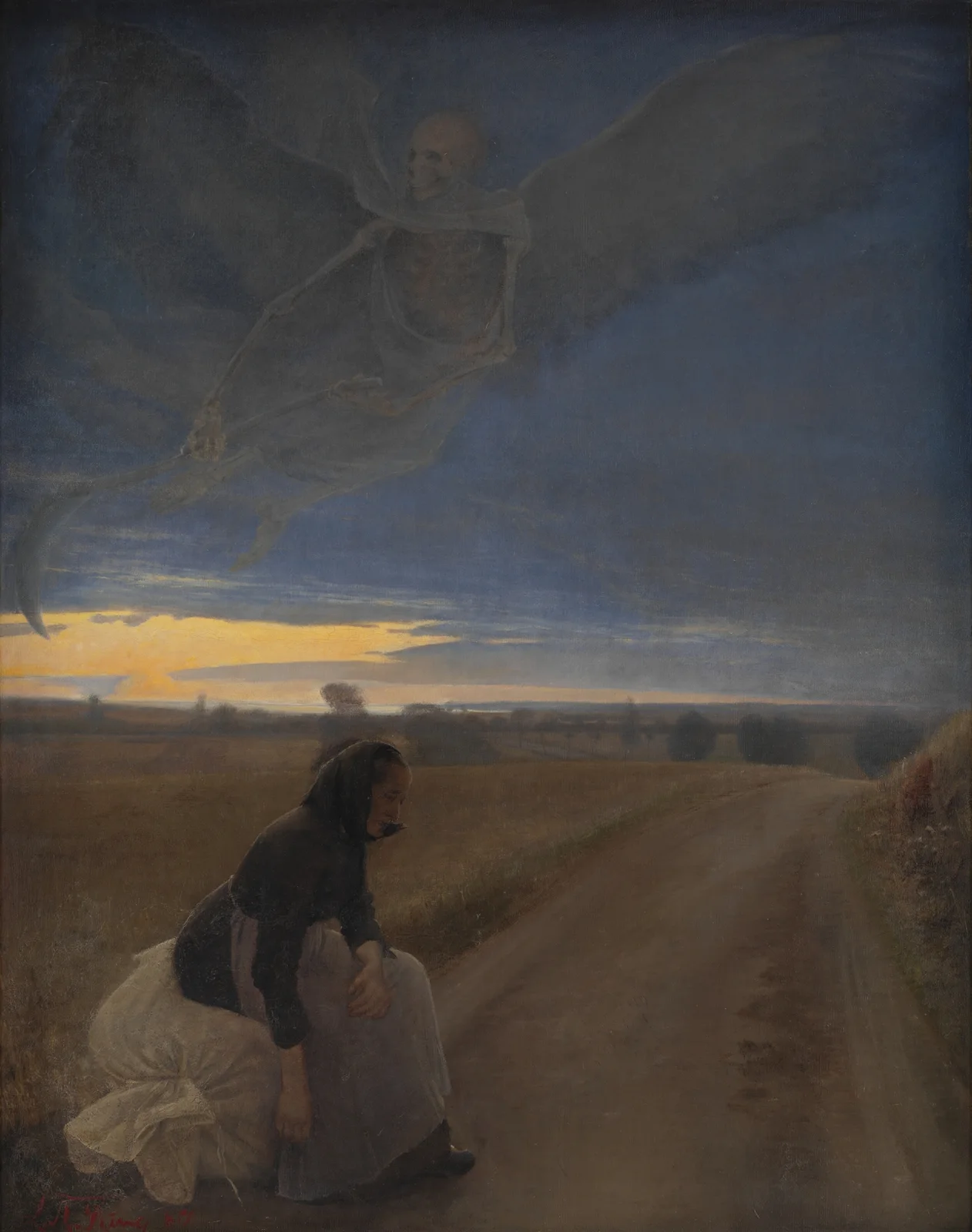 Evening av Laurits Andersen Ring