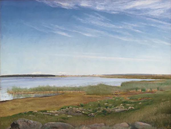 The Fjord near Karrebæksminde, Zealand av Laurits Andersen Ring