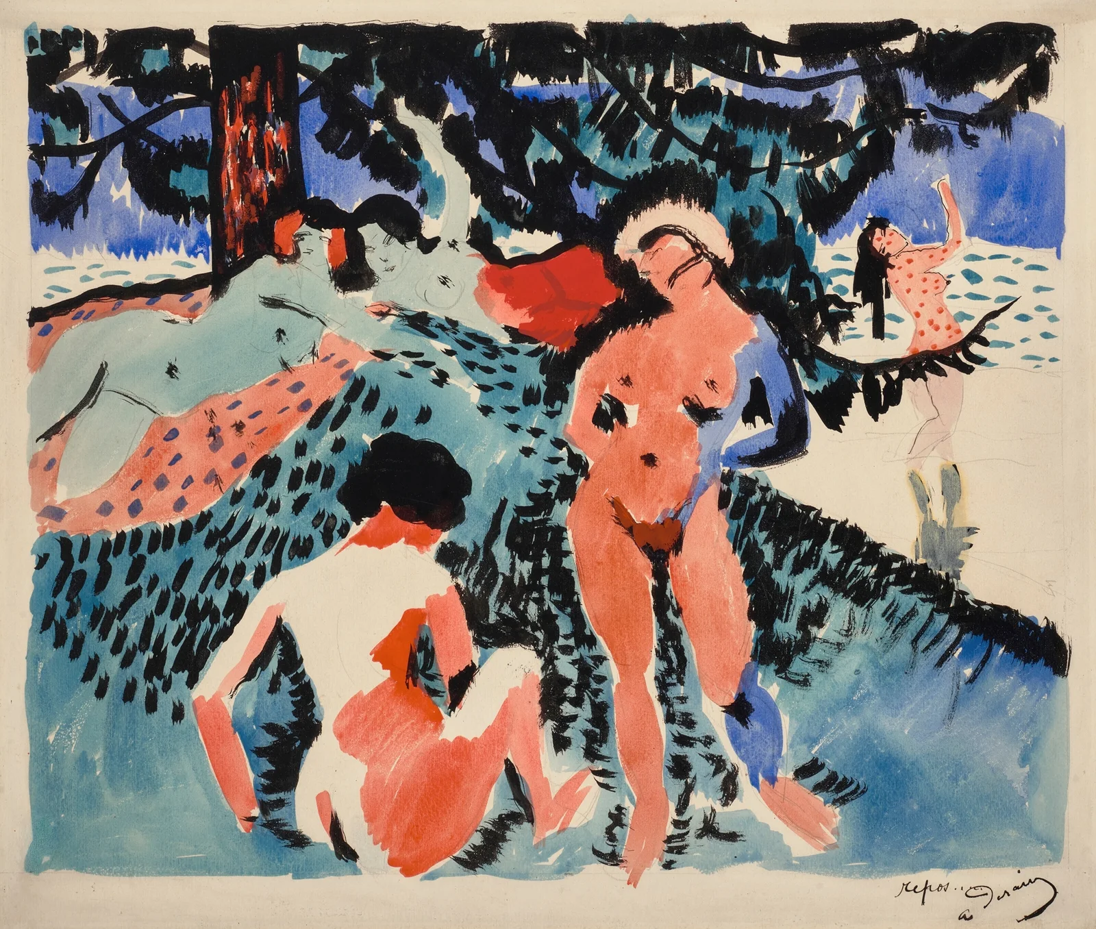 Le Repos av André Derain