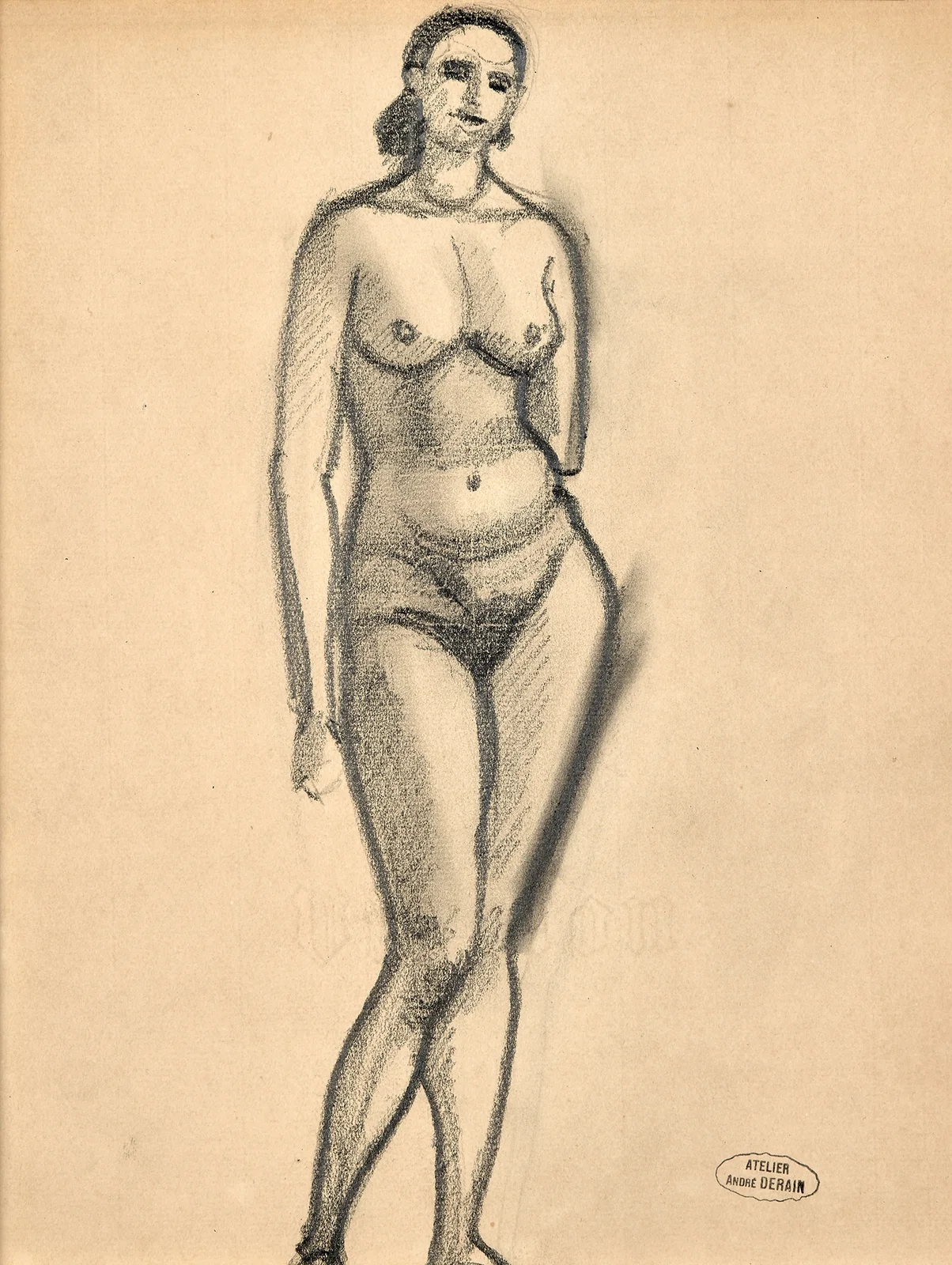 Nu debout av André Derain