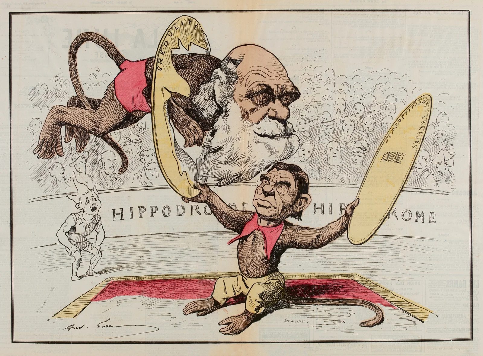Darwin av André Gill