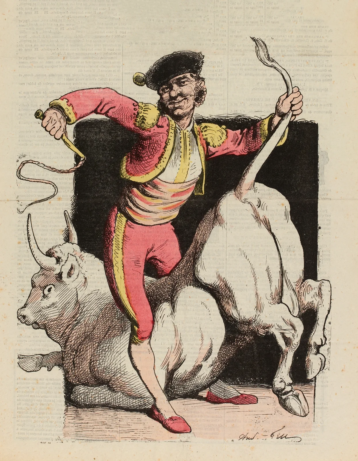 El Torreador, par Gill av André Gill