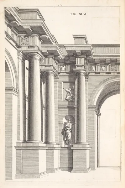 The other half of the same design. av Andrea Pozzo