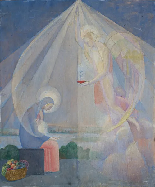 Anunciación av Ángel Zárraga