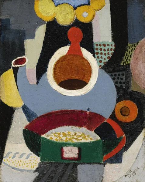 Nature morte à la théière av Ángel Zárraga