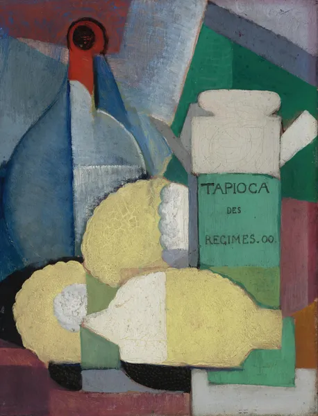 Still Life with Lemons and Tapioca av Ángel Zárraga