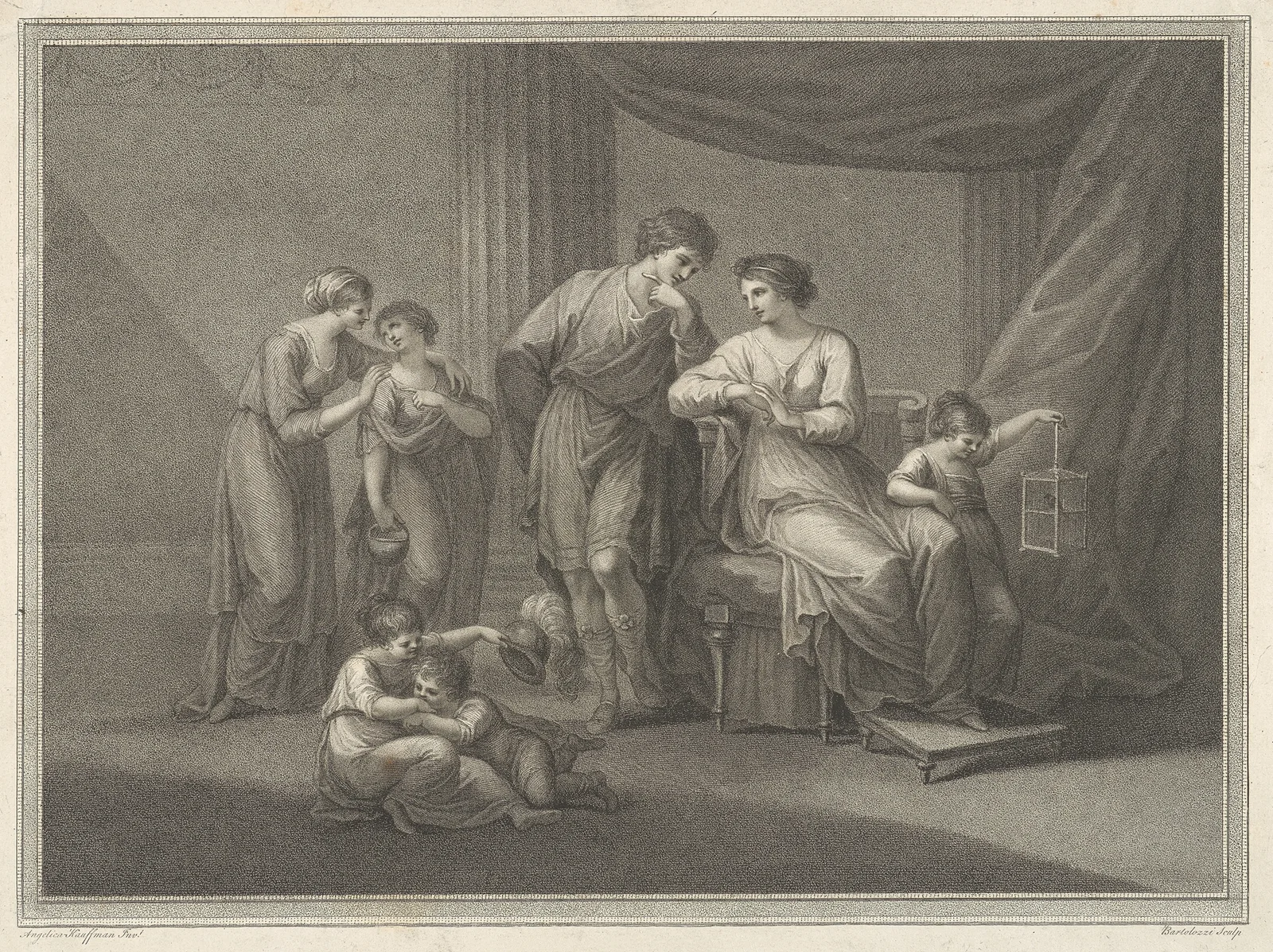 Paulus Aemelius av Angelica Kauffmann