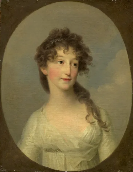 Possibly Franciska Krasinska, Duchess of Courland av Angelica Kauffmann