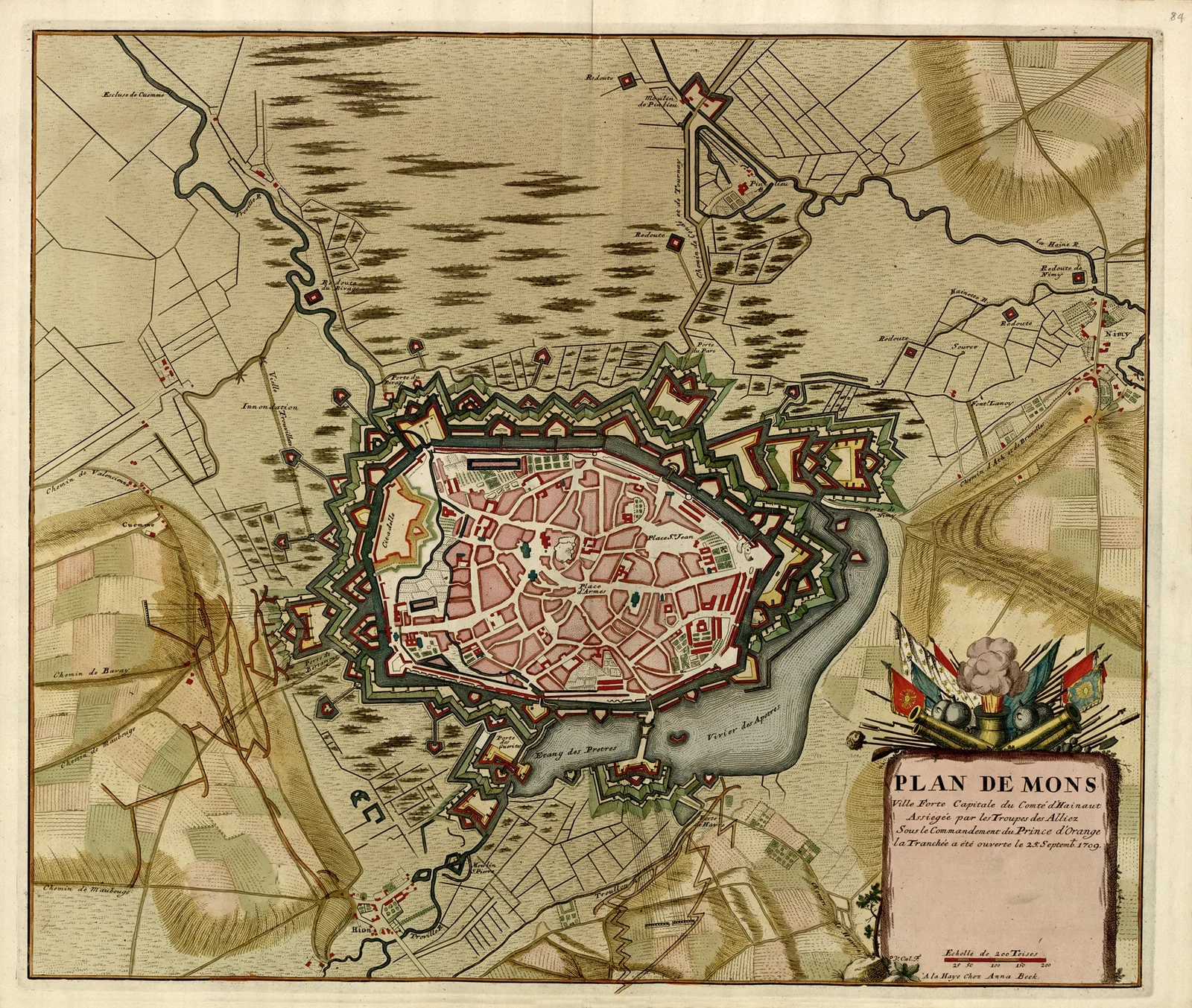 Plan de Mons av Anna Beek