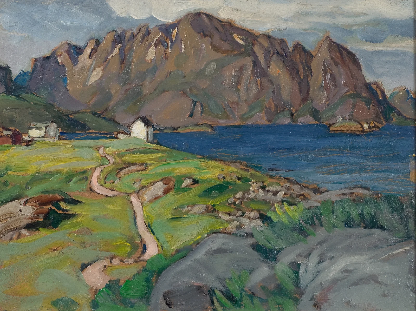 Sommar, Store Molla. Studie från Lofoten av Anna Boberg