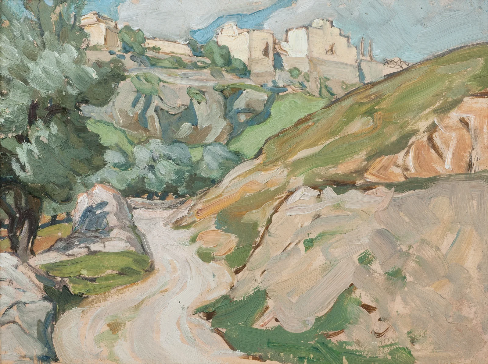 The Road to Jerusalem. Study av Anna Boberg