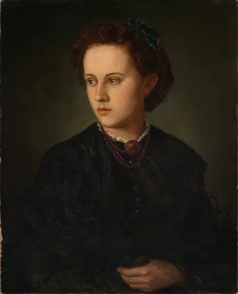 Bildnis eines Mädchens av Anselm Feuerbach