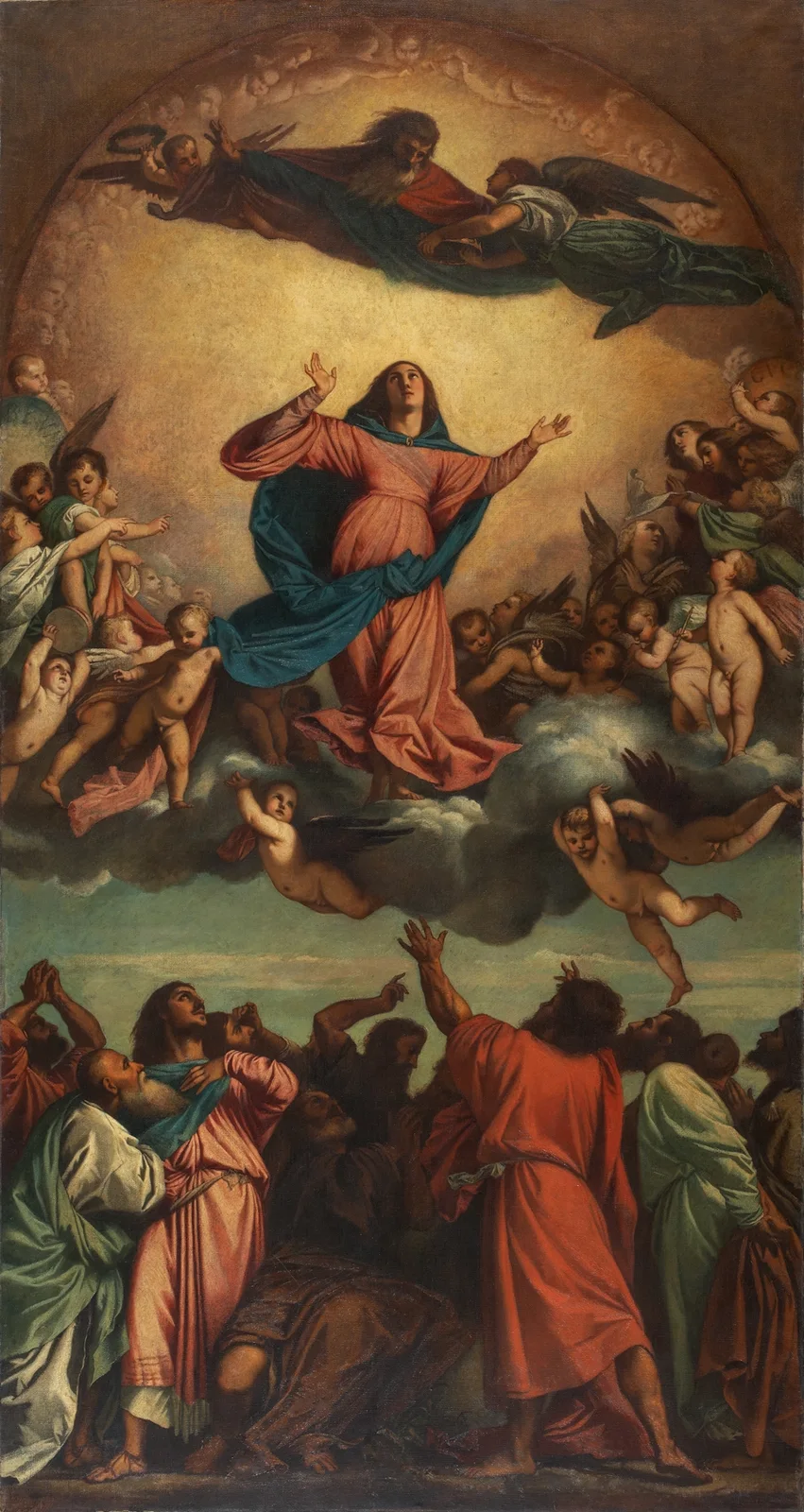 Himmelfahrt Mariä av Anselm Feuerbach