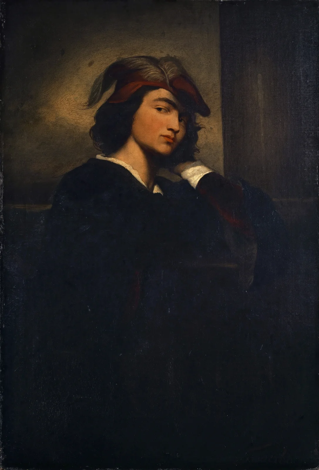 Self-Portrait av Anselm Feuerbach