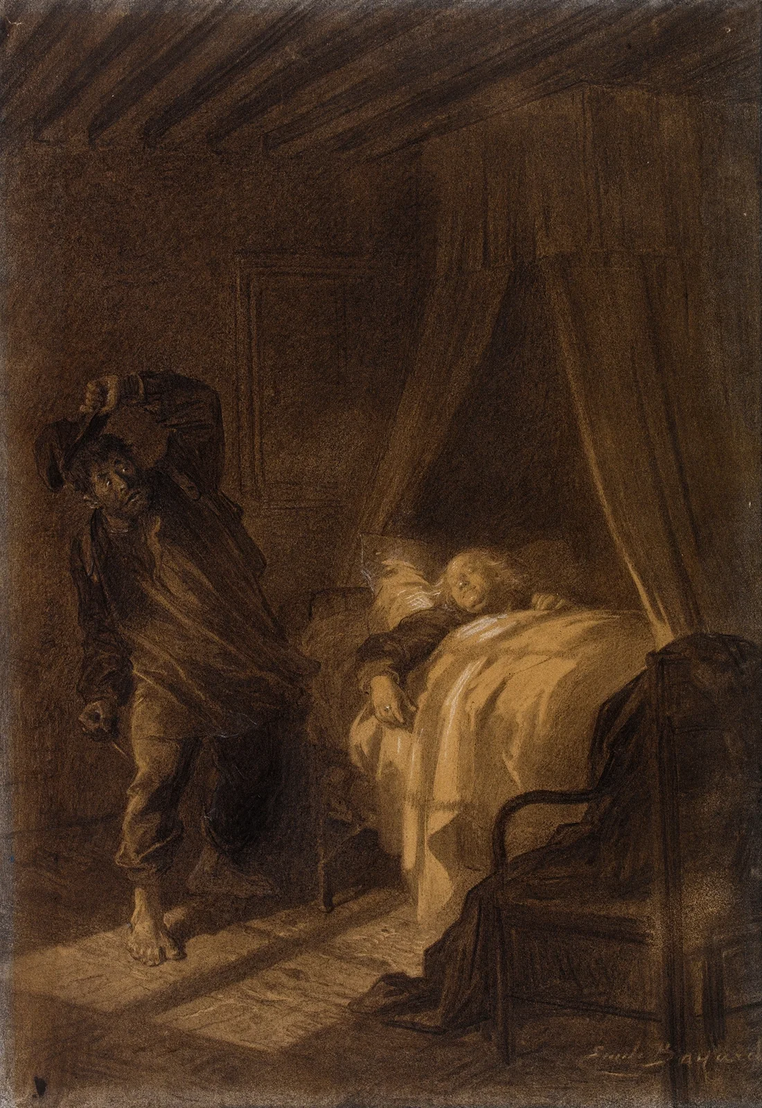 La chute av Émile-Antoine Bayard