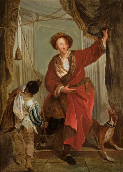 Portrait of Friedrich Ernst von Knyphausen (1678–1731) av Antoine Pesne