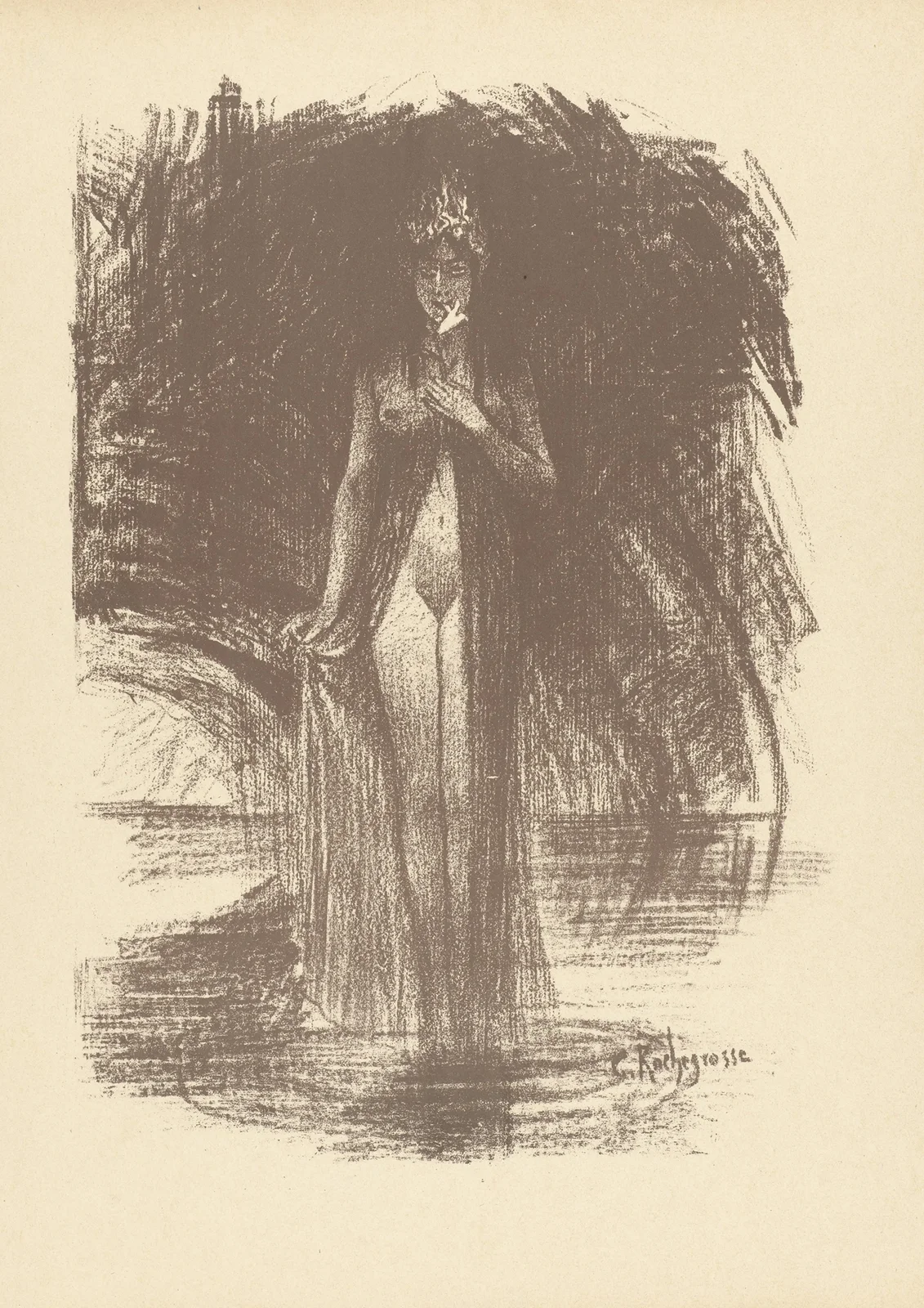 Apparition av Georges Antoine Rochegrosse